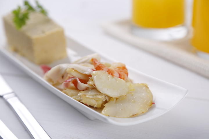 Sr. Bacalhau com Puré de Grão